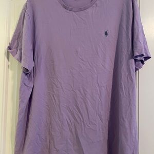 Polo Ralph Lauren lavender t-shirt. XXL